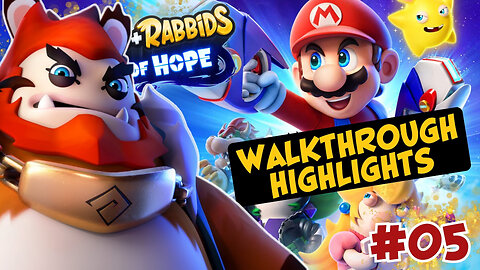 Mario + Rabbids Sparks of Hope: Walkthrough Highlights - Rebella & Riesenklaudius Boss Battle #05