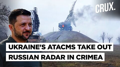 Russia “Downs” 10 ATACMS, Scrambles Su-27 As NATO Spies On Crimea Bases | Ukraine Hits Saky Airbase