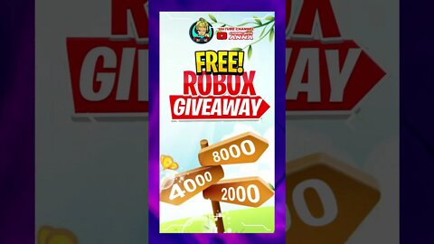 🔴 Roblox Free Giveaway - Robux Giveaway #shorts