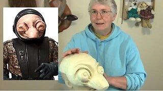 Star Wars Mask with Paper Mache - Step One