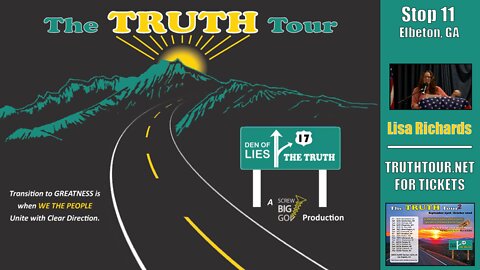 Lisa Richards, Truth Tour 1, Elberton GA, 7-11-22