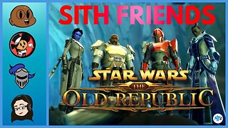 We Play The Plot! Star Wars Old Republic With Friends!