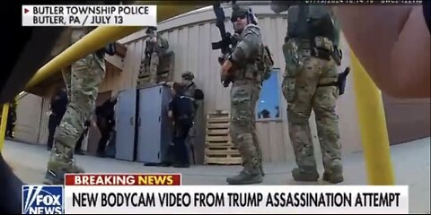 POLICE BODYCAM FOOTAGE🏚️🥷🚓👮‍♂️📸DURING FAILED ASSASSINATION ATTEMPT ON TRUMP🕺🏚️🥷💫