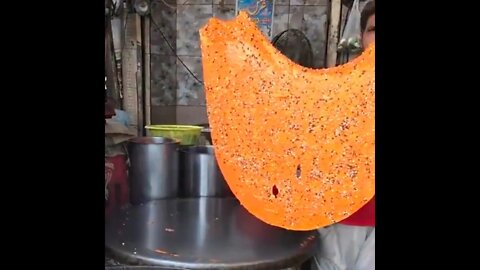 Katlama Famous Punjabi Food! #ytshorts #shorts #Food #Streetfood #UpFoodReview #Katlama