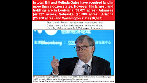 Bill Gates prepared pandemic. Now he becomes top farmland owner in US. What's coming?