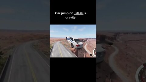 BeamNG DRIVE / jump over the ski jump