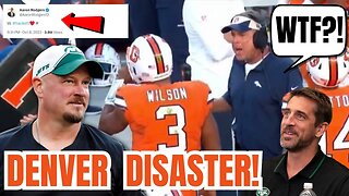 Denver Broncos DISASTER as Sean Payton FURIOUS with Russell Wilson! Aaron Rodgers TROLLS Broncos!