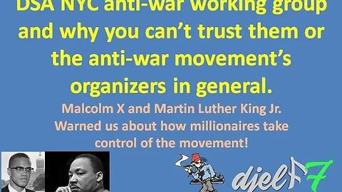 DSA anti war working group hypocricy. Electeds please HELP!
