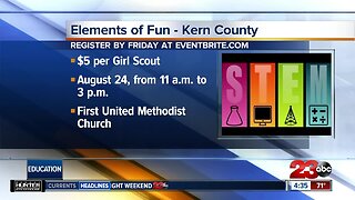 Girl Scouts of Central California South holding STEM event