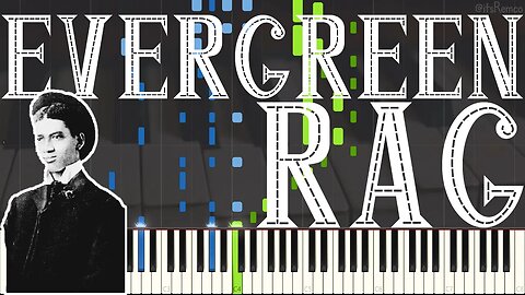 James Scott - Evergreen Rag 1915 (Ragtime Piano Synthesia)