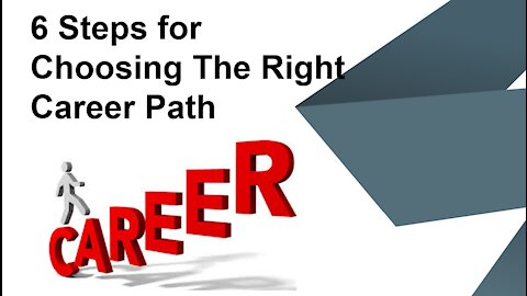6 Steps for Choosing The Right Career Path