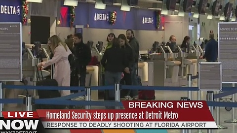 Passengers at Metro react to shootings