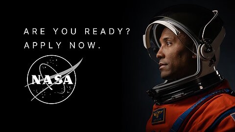 The universe is calling: apply to be a astronaut.