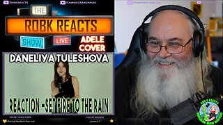 Daneliya Tuleshova Reaction -Set Fire to the Rain | Adele Cover - First Time Hearing - Requested