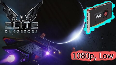 FirePro W5100 - Elite Dangerous - 1080p, Low