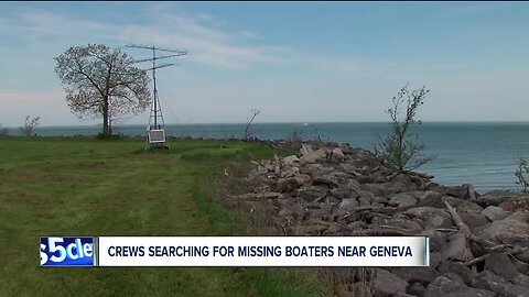 Coast Guard searching for 2 missing boaters at Geneva State Park after boat overturns