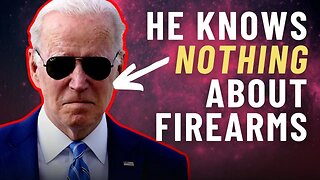 "It BLOWS UP when it's inside your body!" Joe Biden spews incoherent NONSENSE about firearms