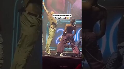 Chris Brown Throws A Fan’s Phone