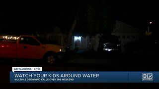 Child rushed to hospital after near-drowning in Mesa