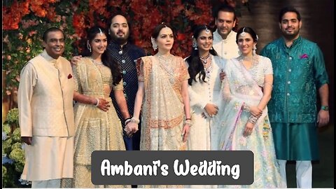 Anant Ambani's Wedding!!