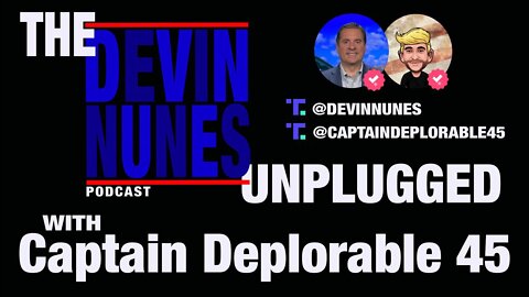 Devin Nunes Interviews President Donald Trump (AKA Captain Deplorable 45)