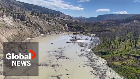 "Massive" Chilcotin River landslide in BC could cause flash flooding in next 24 to 48 hours | VYPER