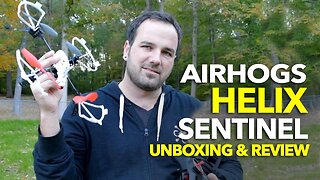 AirHogs Helix Sentinel Drone Unboxing, Flight Test, & Review
