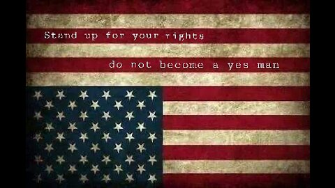 Stand up for your rights, stop being a yes-man, it ends when we take a stand