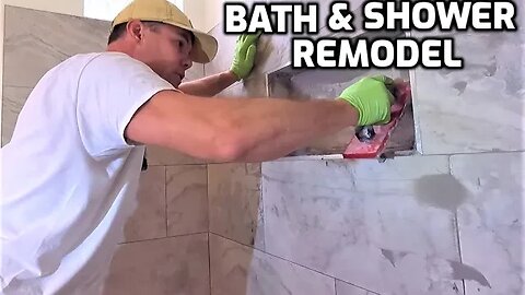 Old to New Bath and Shower Remodel