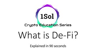 What is De-Fi? What is Decentralized Finance? Simple Explanation.