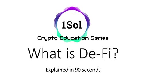 What is De-Fi? What is Decentralized Finance? Simple Explanation.