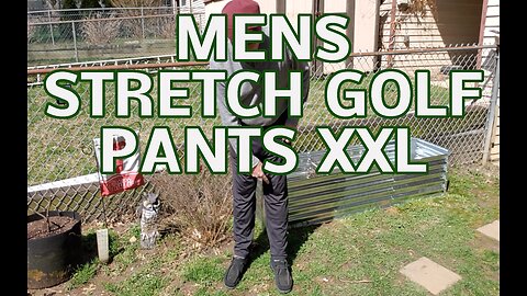 Pudolla Men's Stretch Golf Sweatpants, XXL Fit, pros and cons