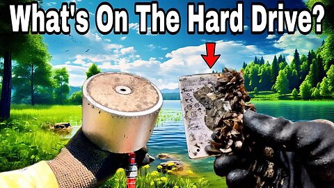 The Most INSANE Computer Hard Drive Evidence EVER Found Magnet Fishing!!!