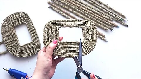 DIY: 2 Ideas of Jute Wicker Basket | Jute idea | Paper craft