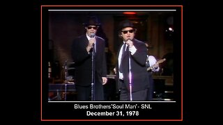 ›› The Blues Brothers on SNL • SOUL MAN • in 1978