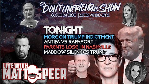 LIVE: Trump Indictment. ANTIFA vs. Liberal. Nashville Parents explode. Maddow pulls plug. | 05APR23