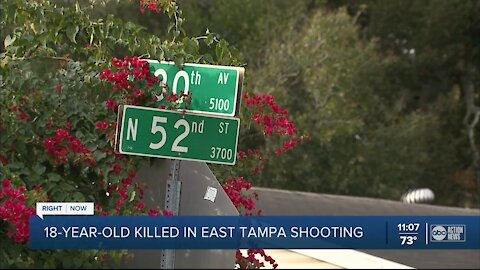 Police investigating after 18-year-old shot, killed in Tampa