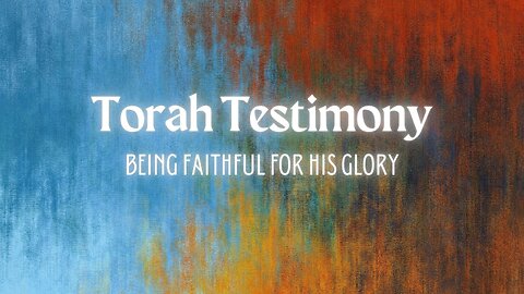 Torah Testimony - Betty K.