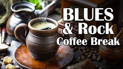 Coffee Blues & Rock - Slow Blues played on Piano and Electric Guitar