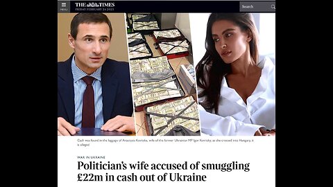 Harnwell: My pick from Year 1 — the suitcases of cash one MP’s wife tried to smuggle out of Ukraine