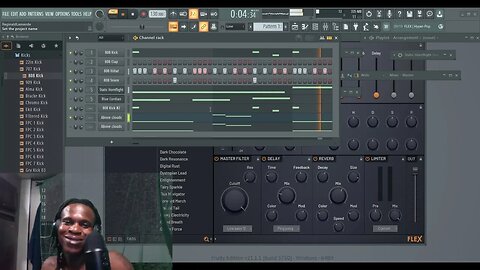 freestyling while making a new beat on fl studio 21