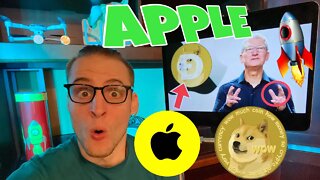 Apple SIGNALS Dogecoin Acceptance COMING ⚠️ 🚀⚠️