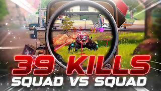 39 KILLS SQUAD VS SQUAD in FARLIGHT 84!!