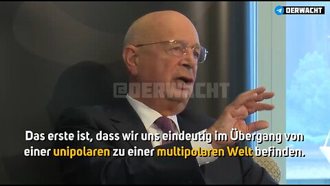 Der satanische und geistesgestörte Klaus Schwab