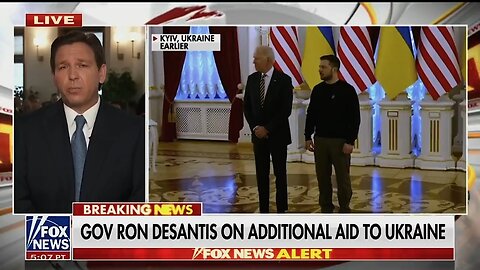 Gon Ron DeSantis Warns Against U.S Proxy Wars