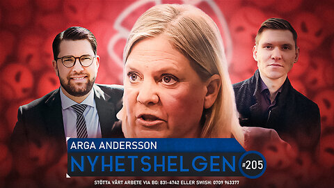 Nyhetshelgen 205 - Arga Andersson, chocksiffror, social kredit