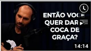 EDUARDO BOLSONARO E MONARK DEBATEM FEROZMENTE SOBRE DRGAS Cortes do Flow