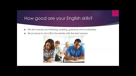 Test Your English Skills: Quiz Three