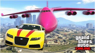 AWESOME GTA 5 STUNTS & FAILS (Funny Moments Compilation)