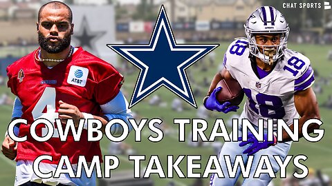 Dallas Cowboys Training Camp Takeaways (So Far)